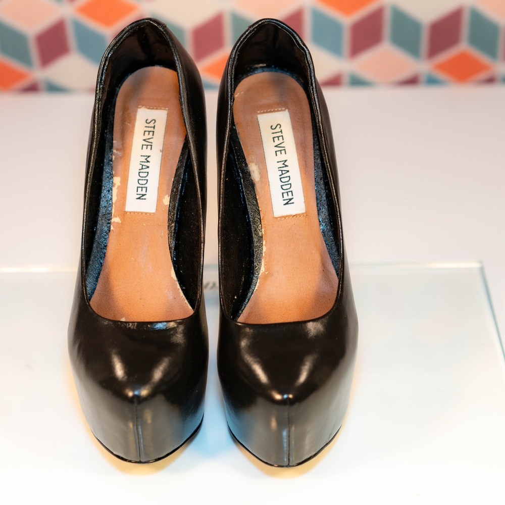 Steve Madden DejaVu Black Women's Shoes